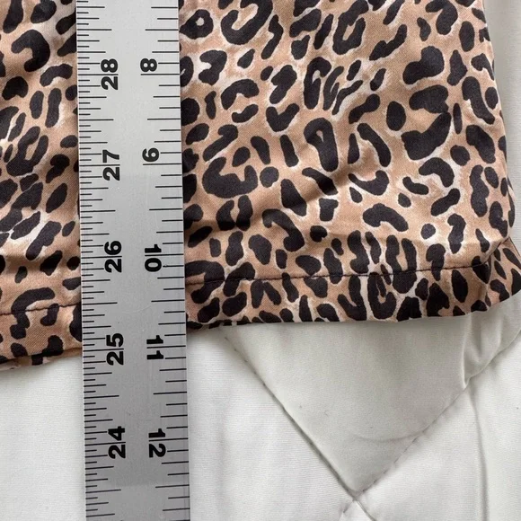 NWT Victorias Secret 2-piece Boxer Short Set Women’s XS Leopard Print/Stripes - Picture 7 of 15